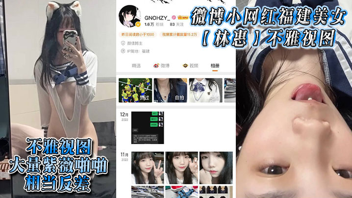 微博网红林惠 大量自慰视频流出 反差婊淫荡暴露
